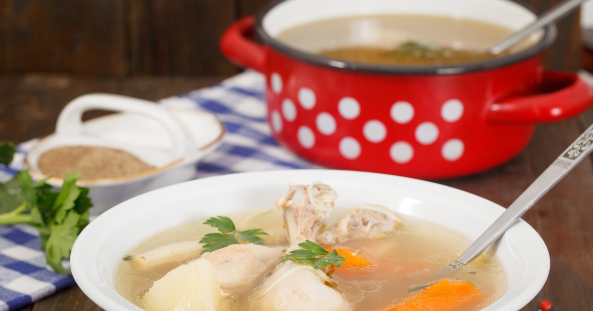 Poulet sauce poulette - L'Aveyron dans l'assiette