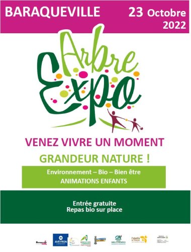 Affiche 25e édition Arbre Expo à Baraqueville