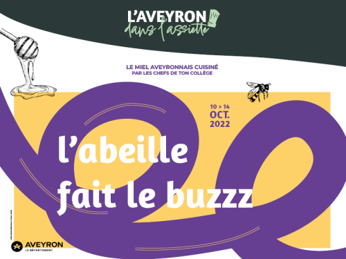 Affiche L'abeille fait le buzz